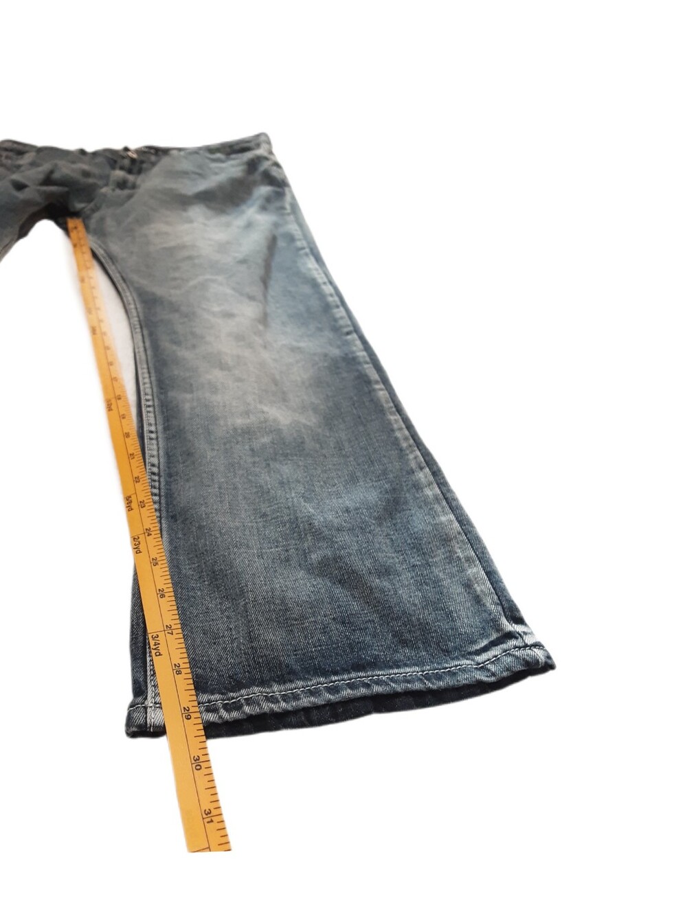 Flypaper Bootcut Distressed Jeans Mens 36W - Picture 12 of 13